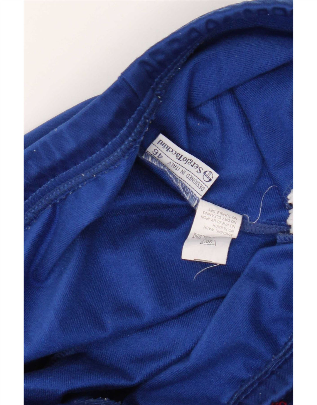 Sergio Tacchini Herre træningsdragt Bukser IT 46 Small Blue Polyester