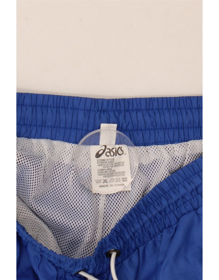 Asics Herre træningsdragt Bukser Medium Blue Colourblock Polyester