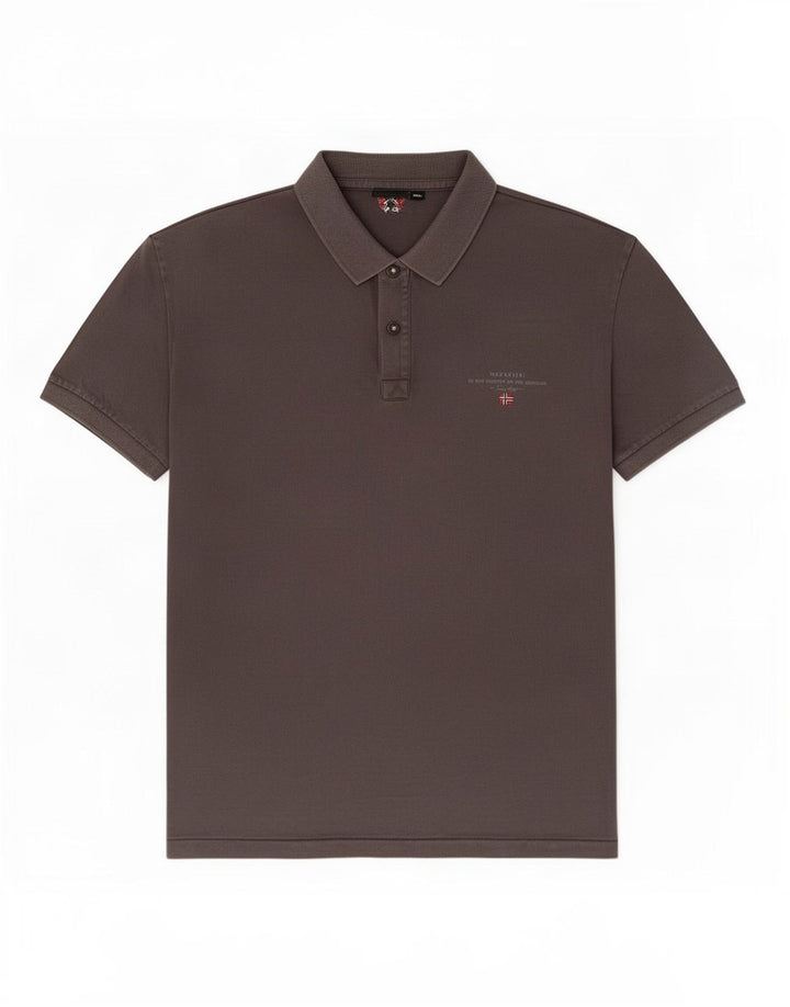 Napapijri herre poloshirt 2XL Grå
