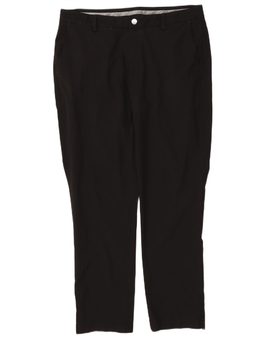 PUMA Slim Chino-bukser til mænd W36 L32 Sort polyester