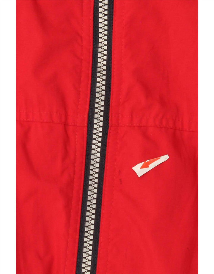 Gaastra Herre Windbreaker Jacket UK 38 Medium Rød Nylon