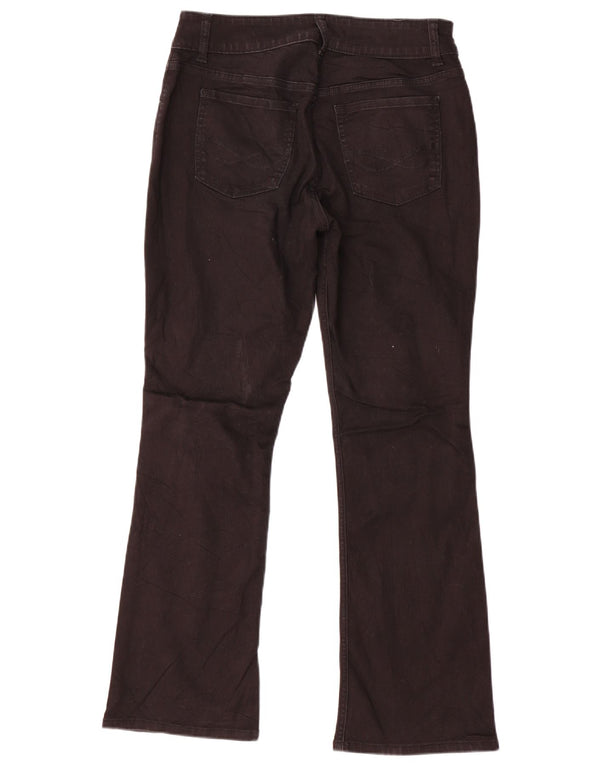 Lee Womens Riders Mid Rise Bootcut Jeans US 8 Medium W30 L29 Black Bomuld