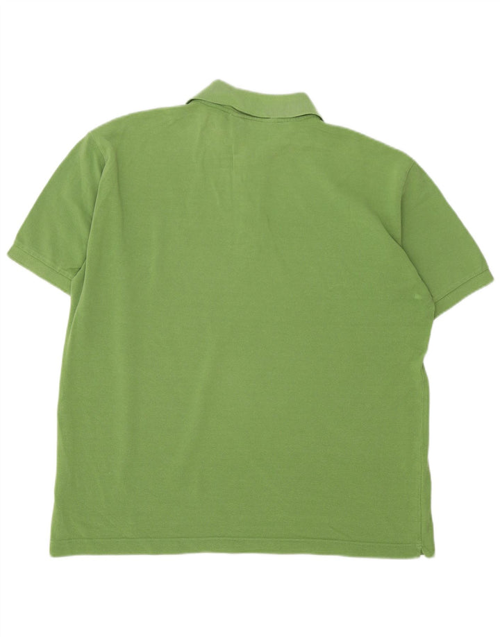 Kappa Polo Shirt til mænd Stor grøn bomuld