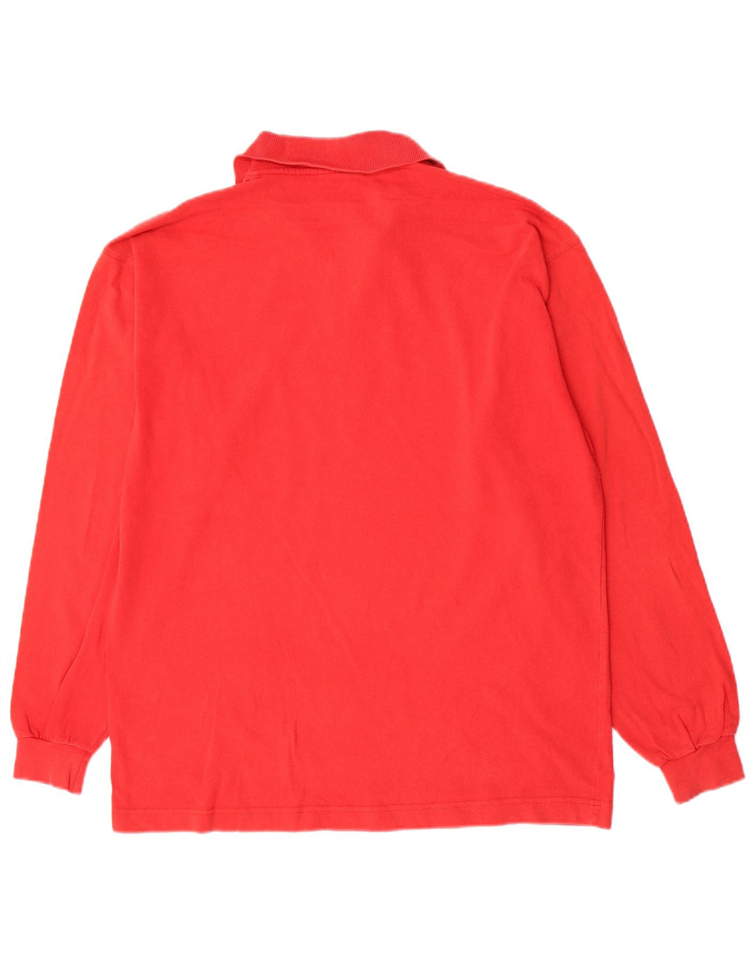 North Sails Langærmet herre poloshirt Medium rød bomuld