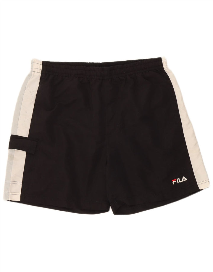 Fila Mens Sport Shorts XL Black Colourblock