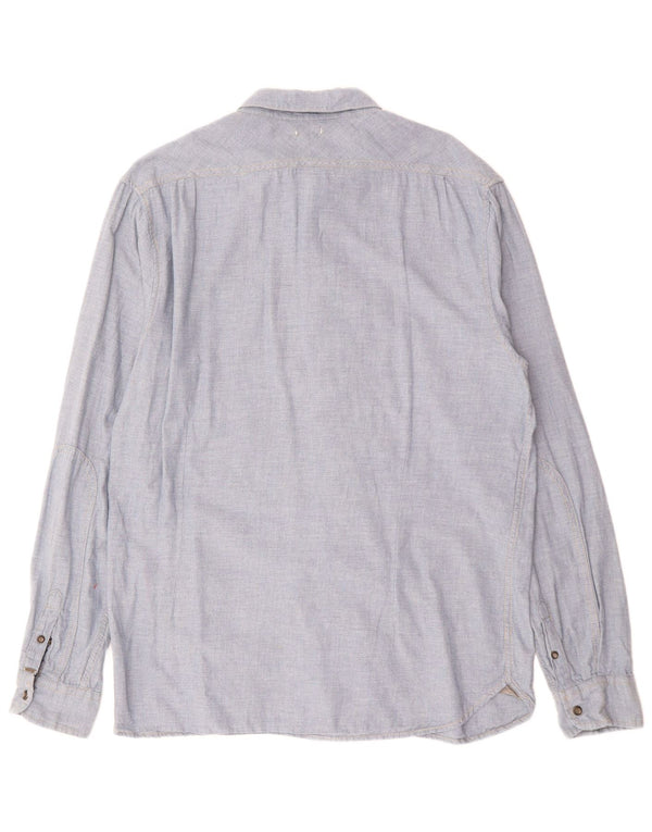 SCOTCH & SODA Herreskjorte Medium Blue Bomuld