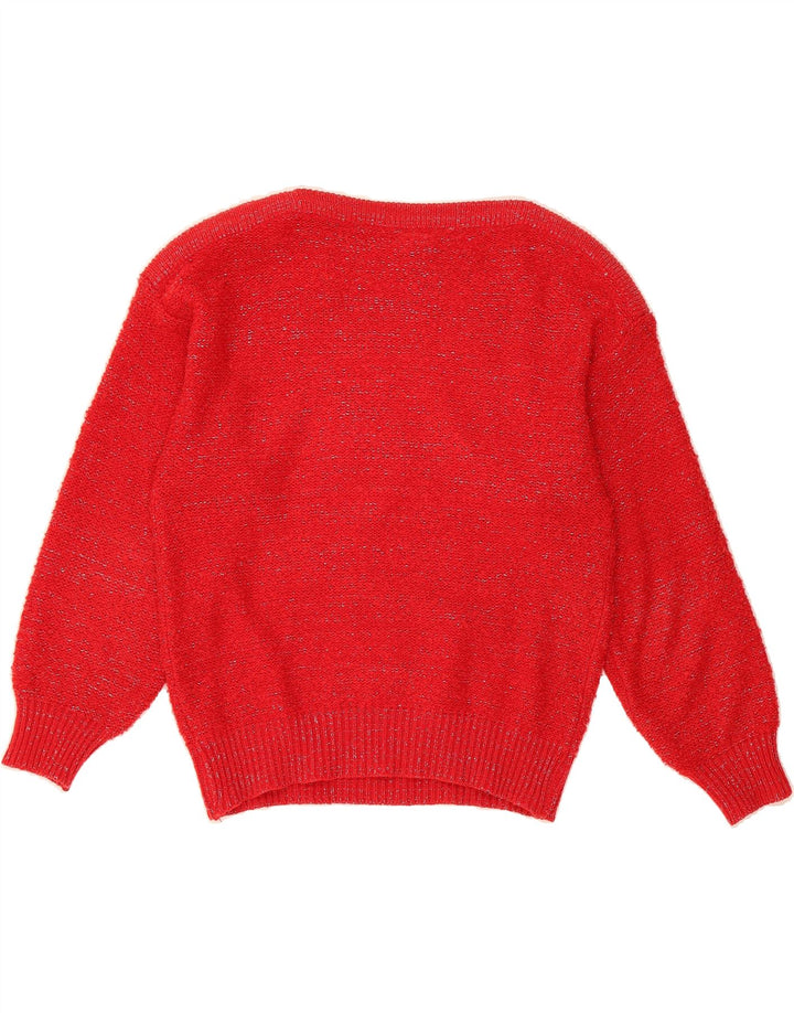 C&A Womens Boat Neck Jumper Sweater EU 44 XL Red Acrylic Vintage C&A and Second-Hand C&A from Messina Hembry 