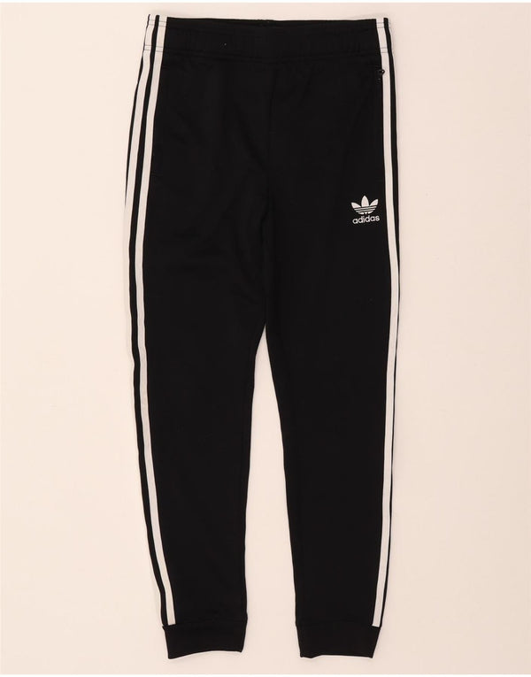 ADIDAS Træningsdragt til drenge Bukser Joggers 11-12 år Sort polyester