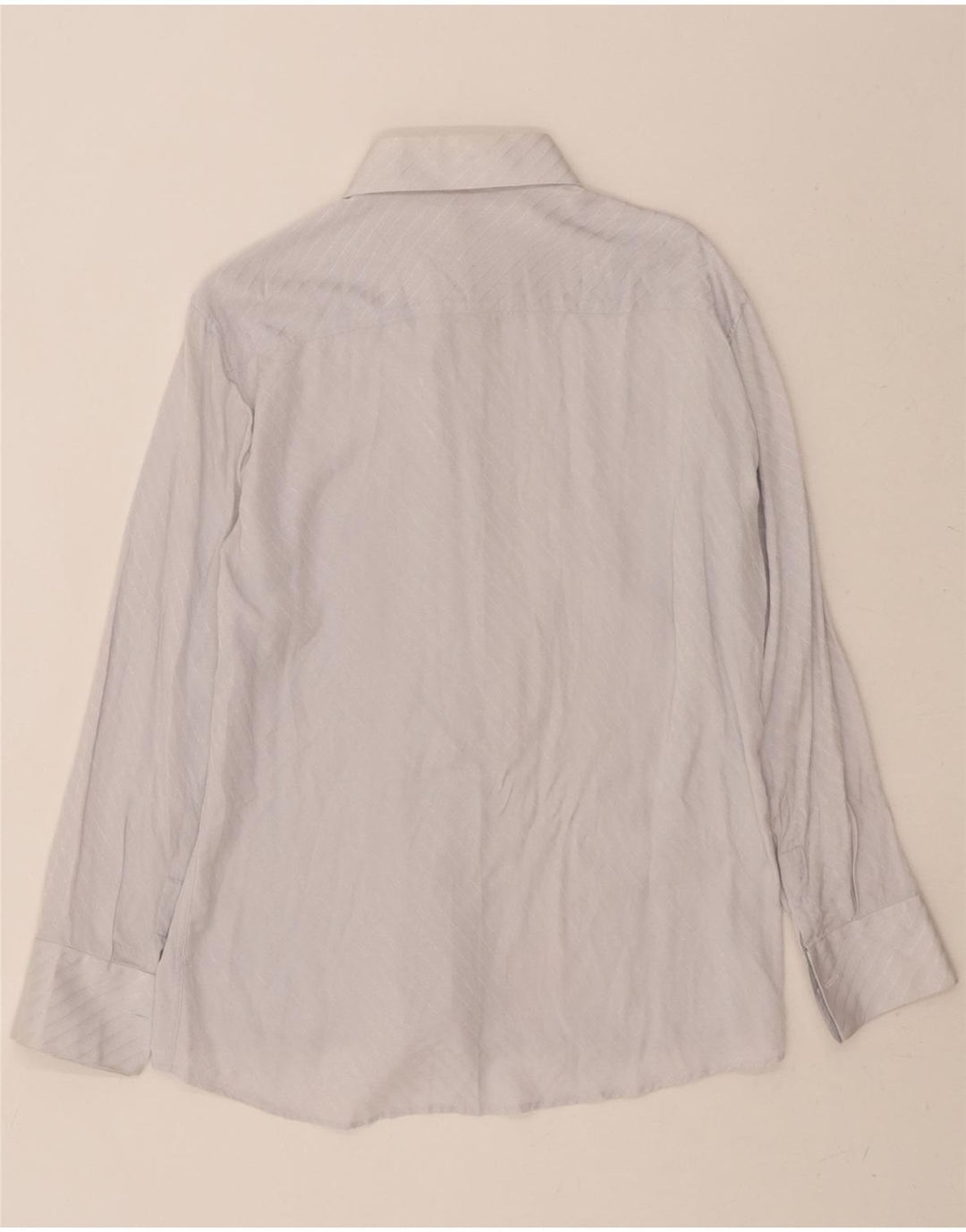 DANESI Mens Shirt Size 16 41 Large Blue Pinstripe Vintage Danesi and Second-Hand Danesi from Messina Hembry 