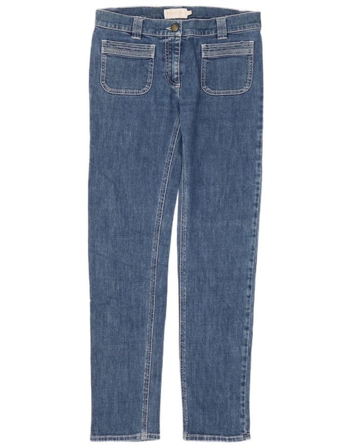 Valentino Dame Slim Jeans IT 40 Small W28 L30 Blå