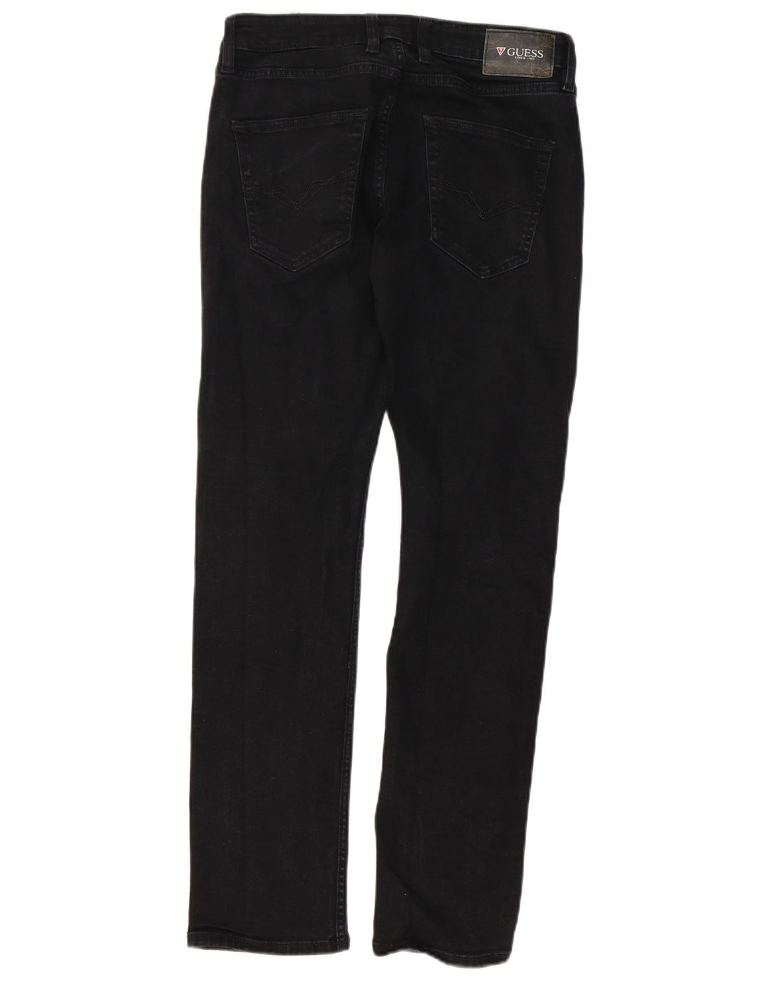 Guess Slim Jeans til mænd W30 L31 Sort bomuld