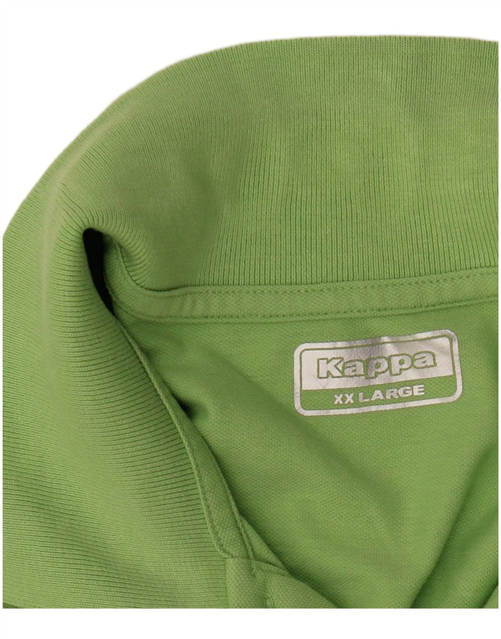 Kappa Polo Shirt til mænd 2XL Grøn