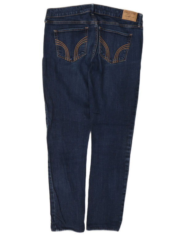Hollister Dame Slim Jeans US 11 Large W30 L28 Blå Bomuld