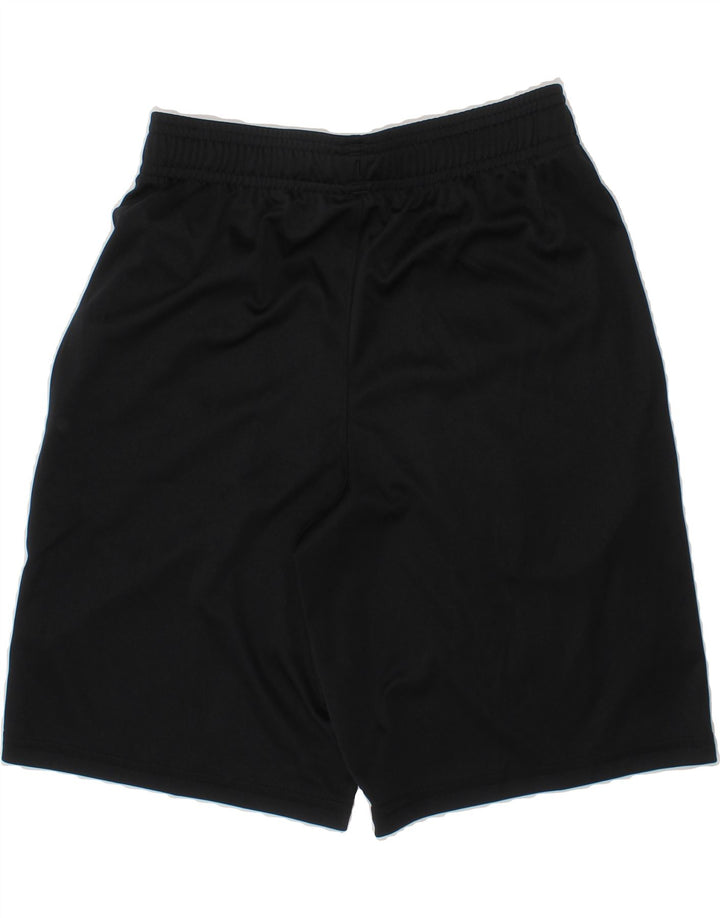 UNDER ARMOUR Boys Graphic Sport Shorts 9-10 Years Medium  Black Polyester Vintage Under Armour and Second-Hand Under Armour from Messina Hembry 
