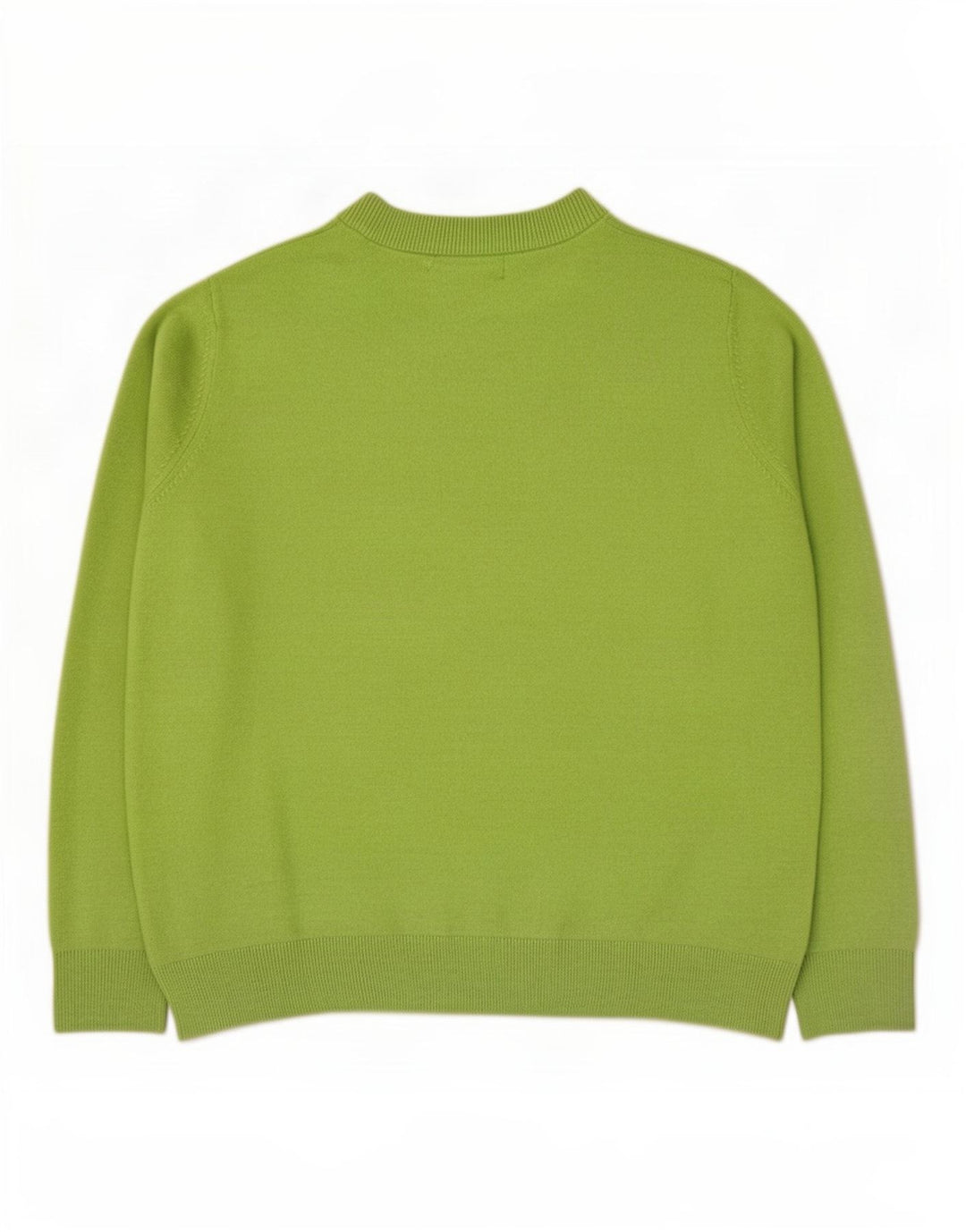 Marks & Spencer Dame sweater med rund hals DK 14 Medium Grøn