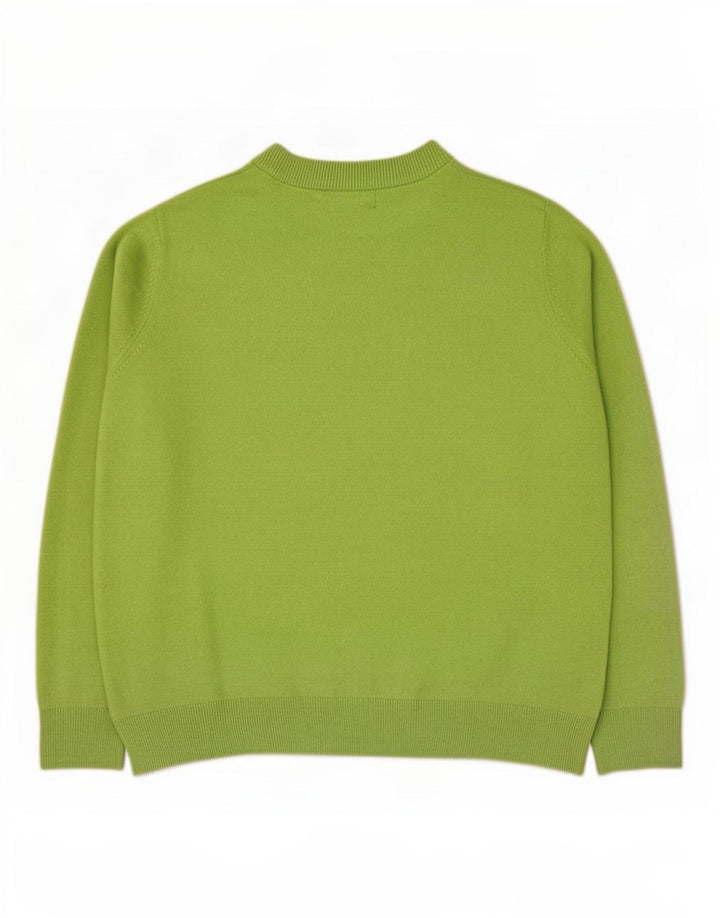 Marks & Spencer Dame sweater med rund hals DK 14 Medium Grøn