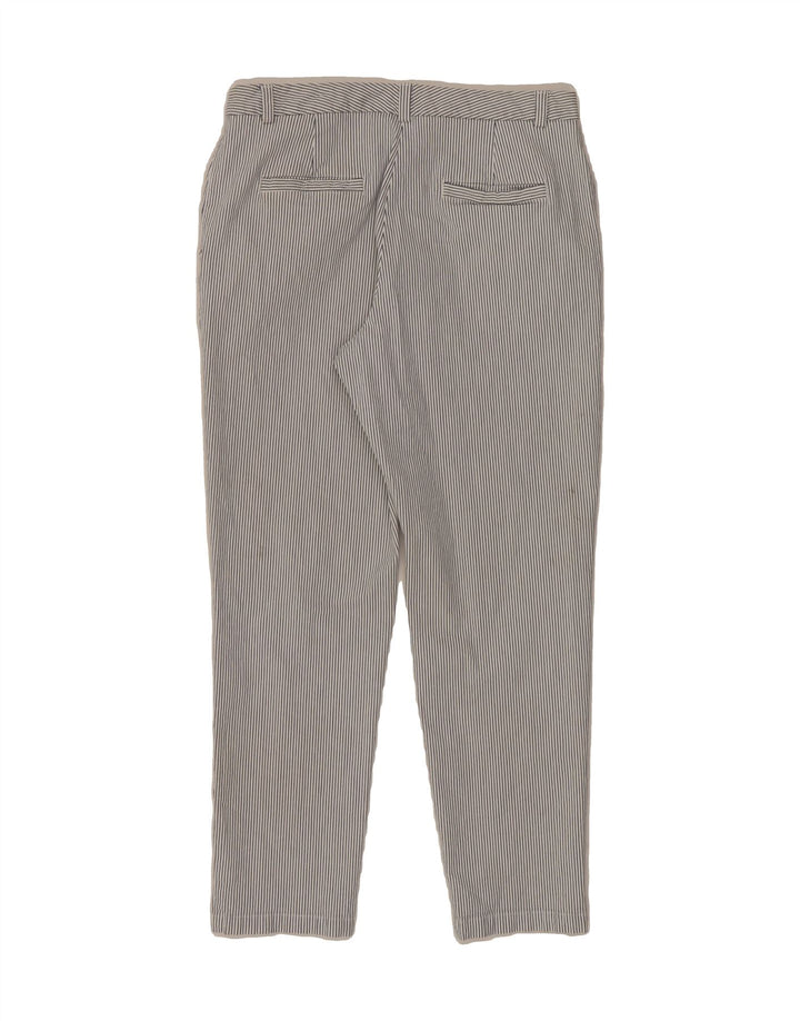 MARKS & SPENCER Womens Slim Chino Trousers UK 12 Medium W28 L26 White Vintage Marks & Spencer and Second-Hand Marks & Spencer from Messina Hembry 