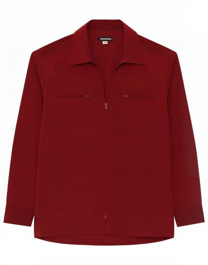 Specchio Herreskjorte Medium Burgundy