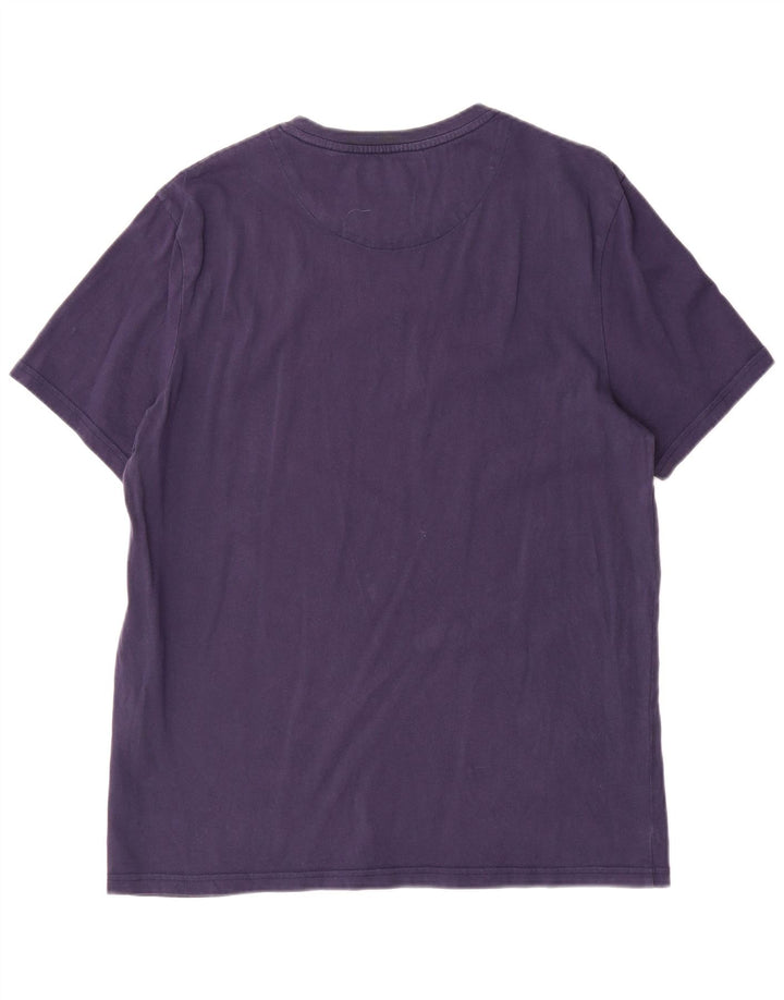 LYLE & SCOTT T-shirt top til mænd Stor marineblå bomuld