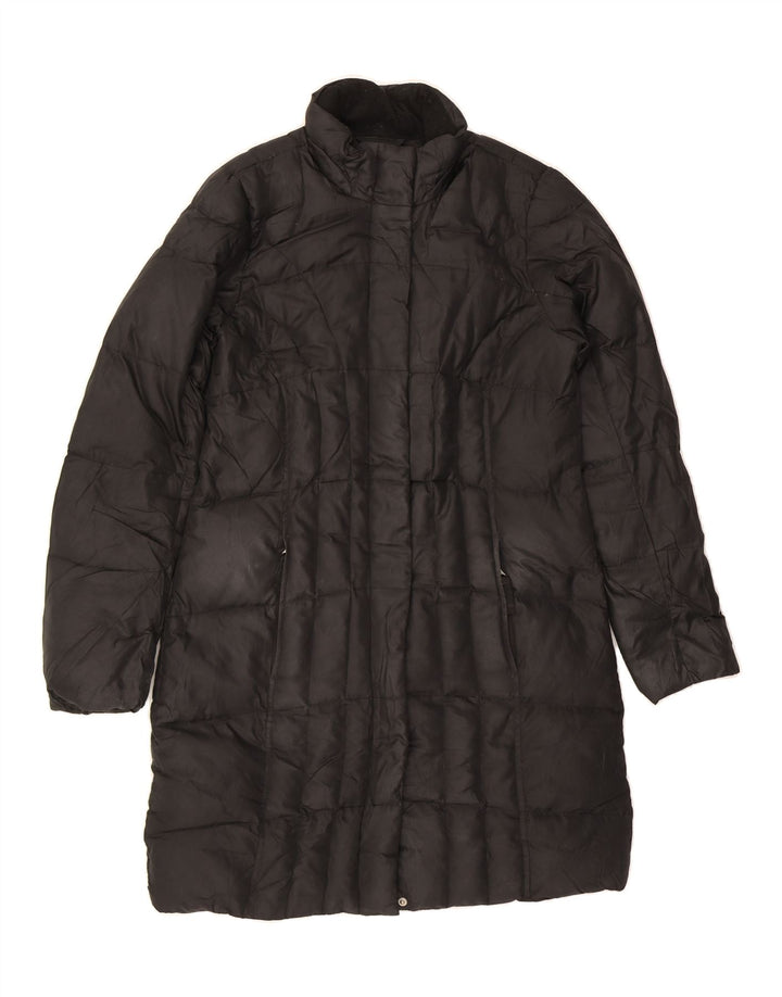 EDDIE BAUER Womens Padded Coat UK 14 Medium Black Polyester Vintage Eddie Bauer and Second-Hand Eddie Bauer from Messina Hembry 