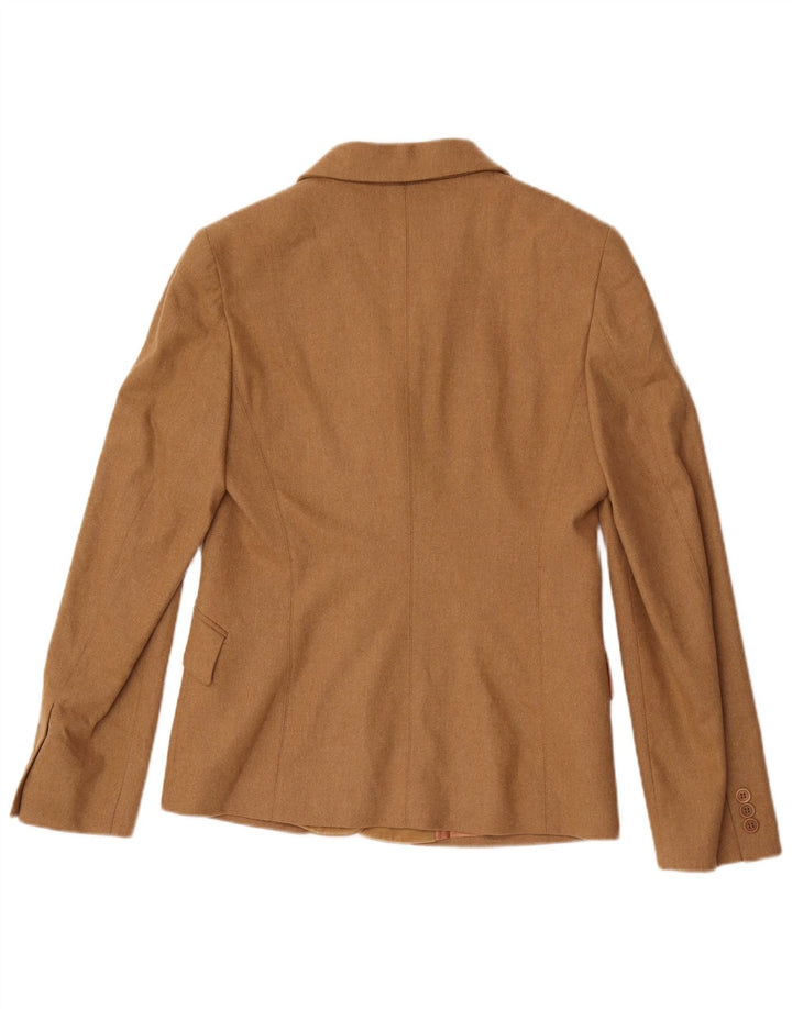 Vintage dame 3-knaps blazerjakke IT 46 Stor Brun