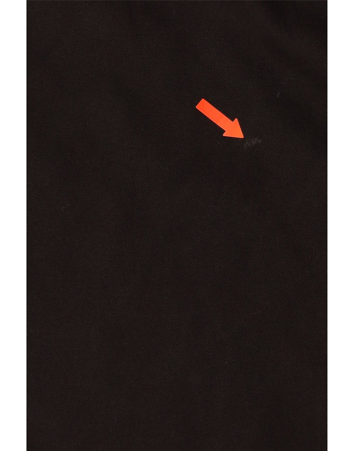 PUMA grafisk sweatshirt til mænd, stor sort bomuld