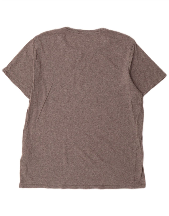 Levi's Herre grafisk T-shirt Top XL Grå Bomuld
