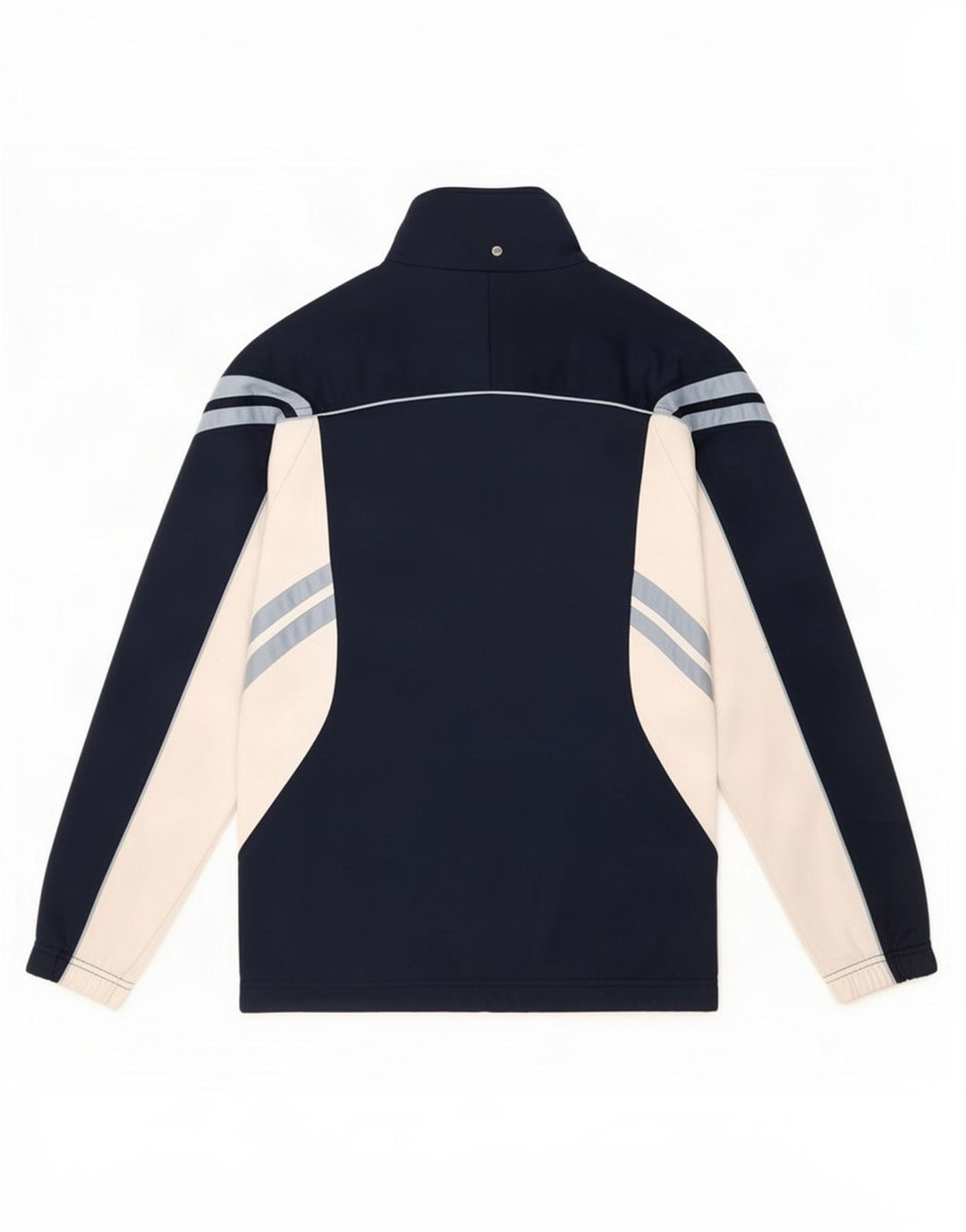 Asics Træningsdragt til mænd Topjakke Medium Marineblå Colourblock Polyester