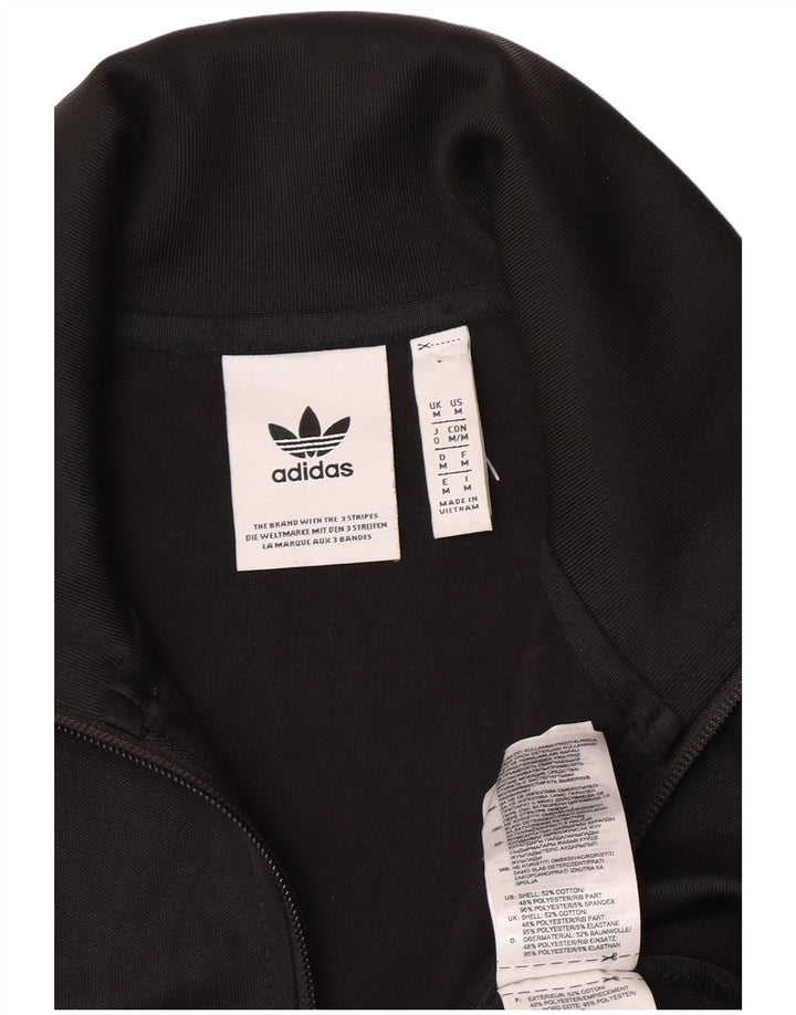 Adidas Træningsdragt til mænd Topjakke Medium Sort Bomuld