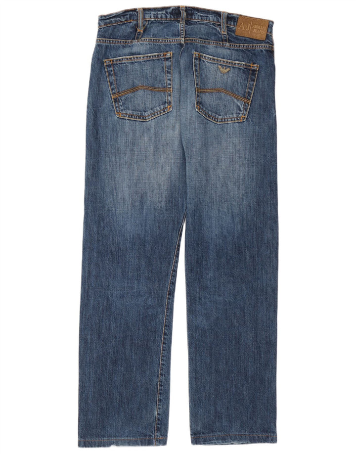 Armani Lige Jeans til kvinder W32 L29 Blå