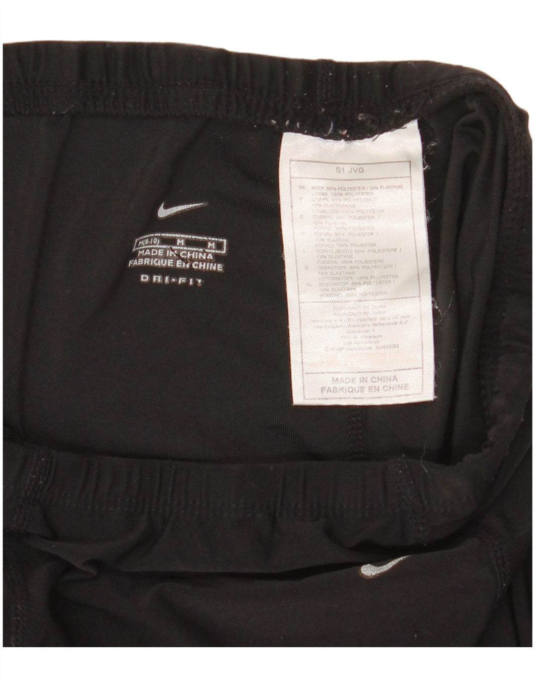 Nike Dame Leggings US 8/10 Medium Black Polyester