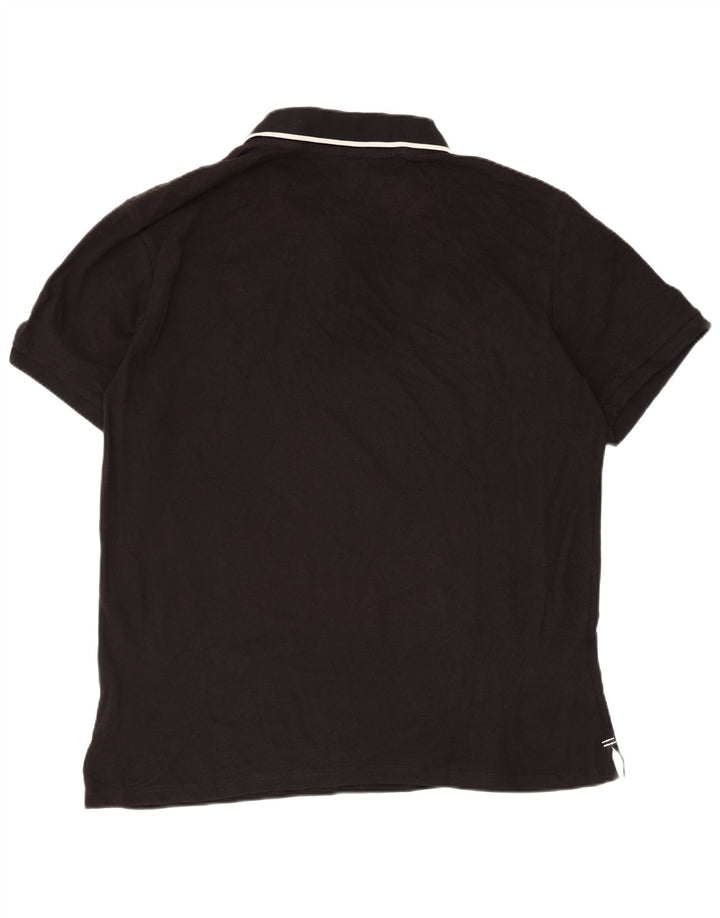 North Sails Herre poloshirt XL sortstribet bomuld