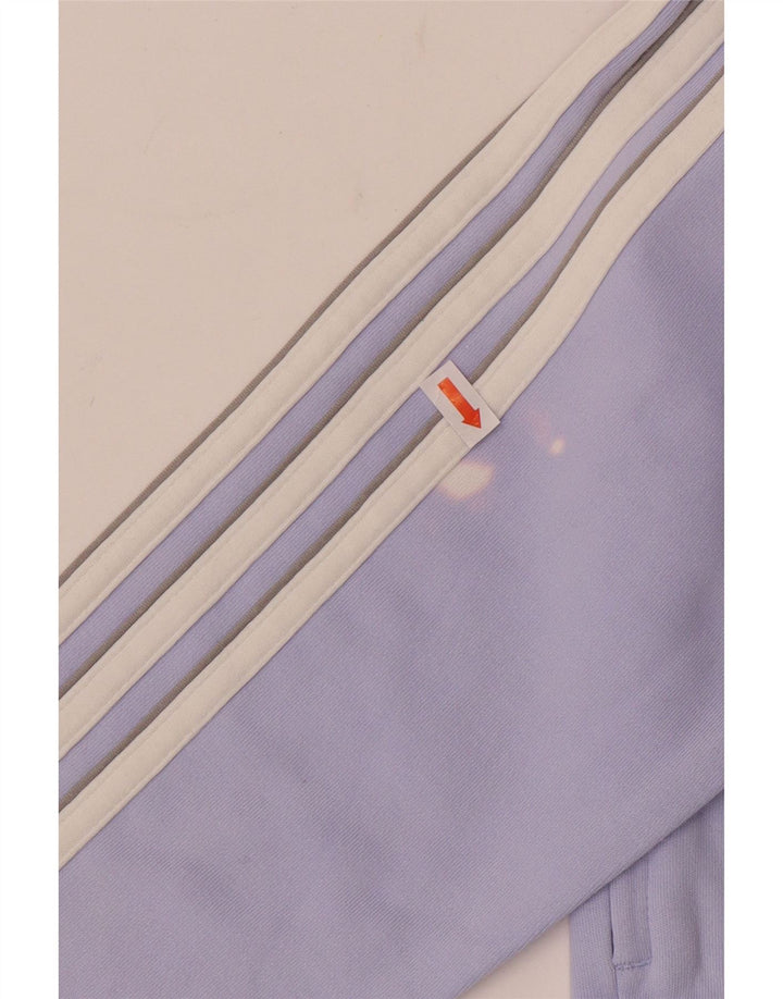 Adidas træningsdragt topjakke til kvinder UK 12 Medium Lilla Bomuld