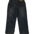 LEVI'S Girls Straight Jeans 3-4 Years W20 L15  Navy Blue Cotton | Vintage Levi's | Thrift | Second-Hand Levi's | Used Clothing | Messina Hembry 