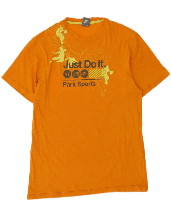 Nike Boys Grafisk T-Shirt Top 13-14 år XL Orange