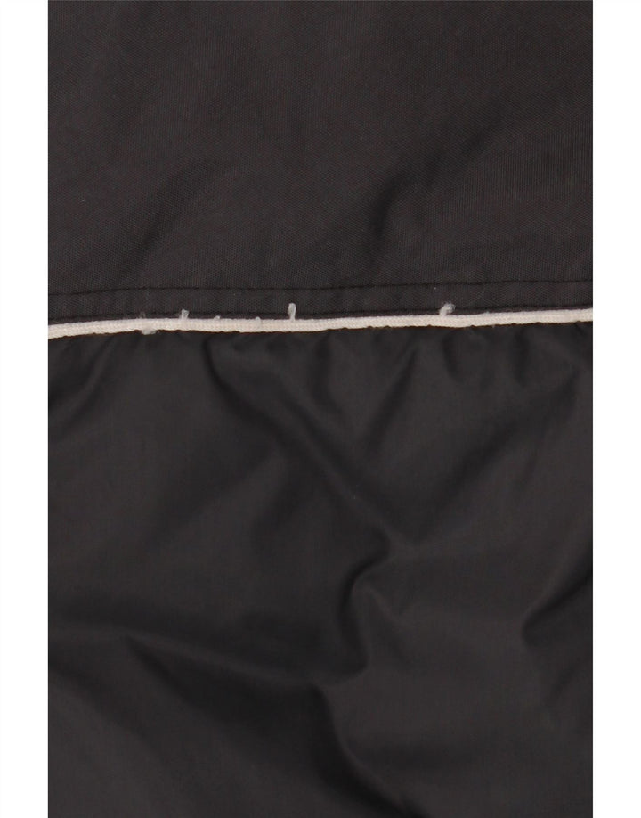 Kappa Herre hættepolstret jakke UK 44 2XL Sort Nylon