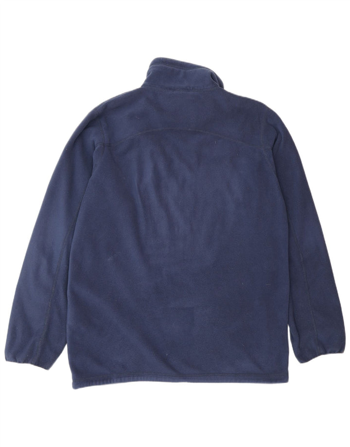 Helly Hansen Herre Regular Fit Fleecejakke UK 40 Large Navy Blue Polyester