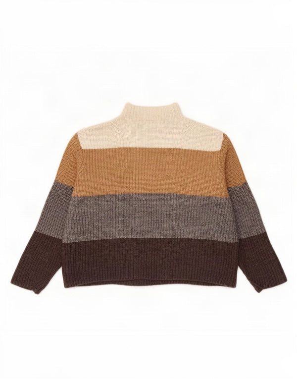 Marks & Spencer Dame Turtle Neck Jumper Sweater UK 16 Large Multicolor