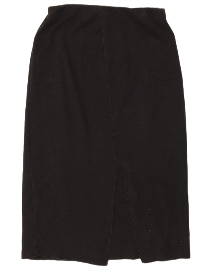 Zara lige nederdel til kvinder Large W30 Sort