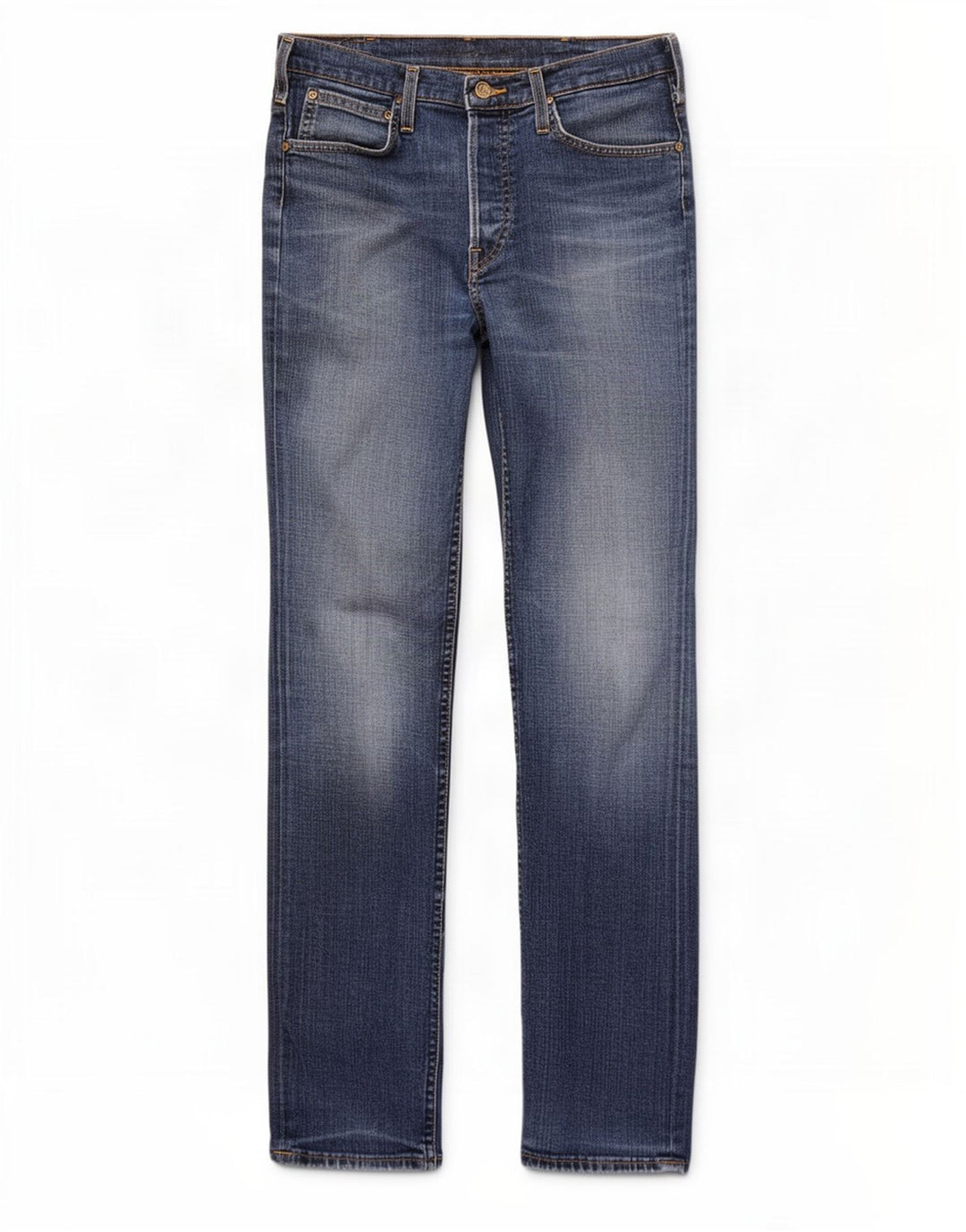 Lee Dame Jegger Slim Jeans W31 L34 Blå Bomuld