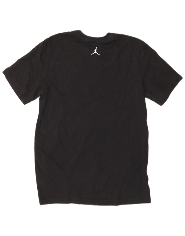 Jordan Herre grafisk T-shirt top lille sort bomuld