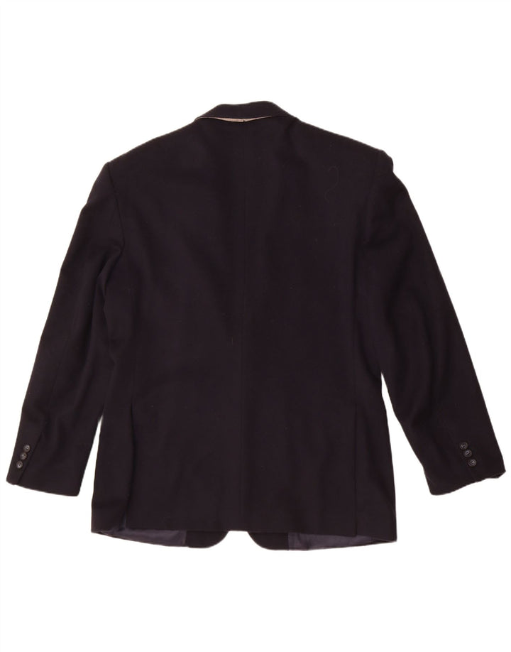 VIA CONDOTTI Herre 2-knaps blazerjakke IT 52 XL Marineblå Uld