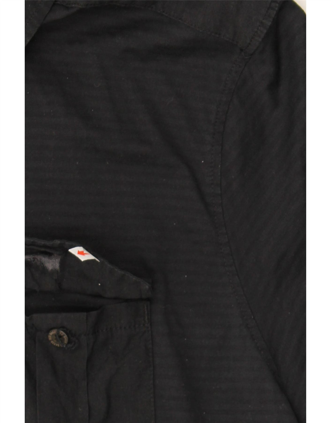 TED BAKER Mens Polo Shirt Size 5 XL Black Pinstripe Cotton Vintage Ted Baker and Second-Hand Ted Baker from Messina Hembry 