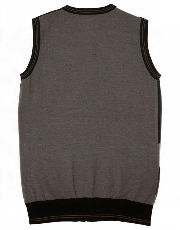 Jack & Jones Herrevest Tanktop Medium Sort Argyle/Diamond Cotton
