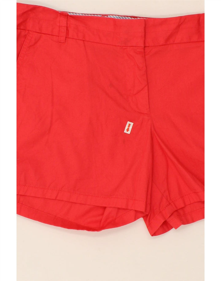 J. CREW Womens Broken In Chino Shorts US 12 Large W36 Red Cotton Vintage J. Crew and Second-Hand J. Crew from Messina Hembry 