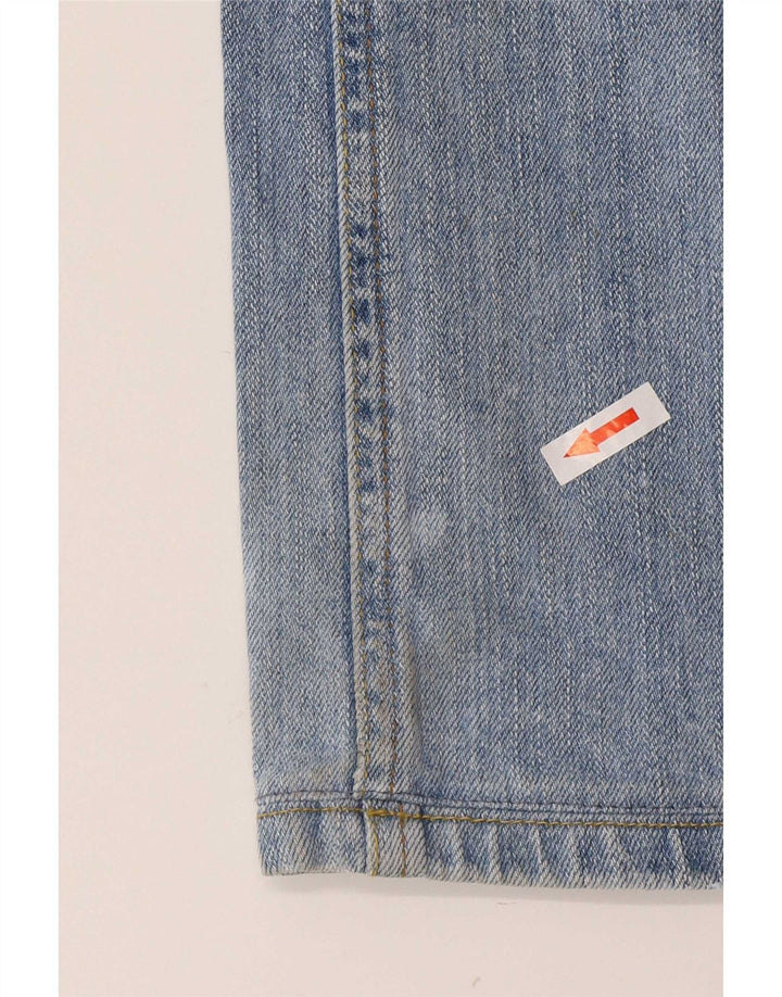 Vintage Dame Bootcut Jeans W32 L28 Blå Bomuld