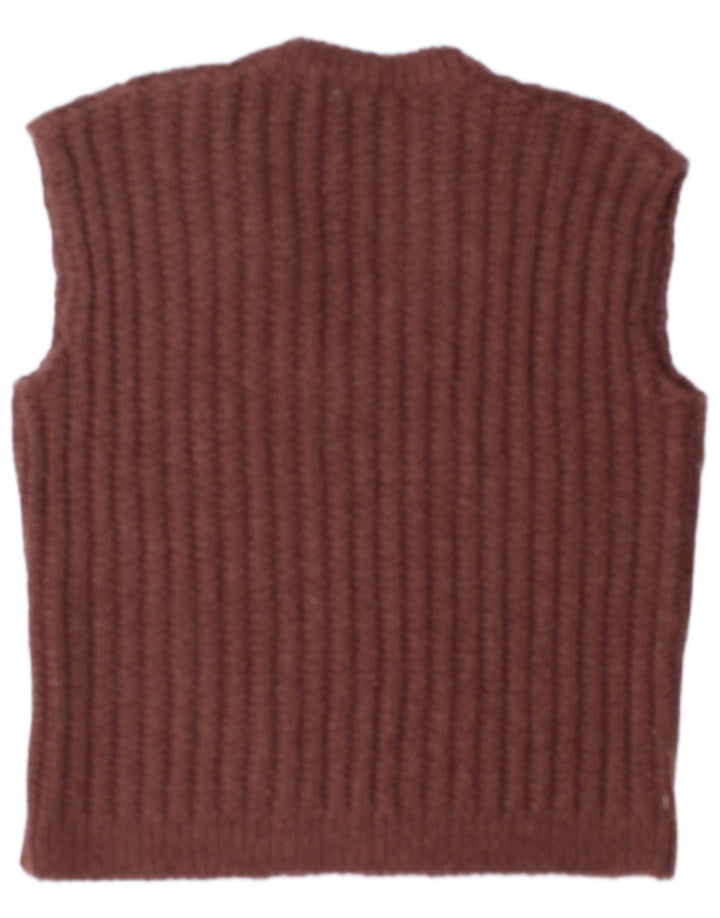 Vintage herrevest tanktop stor brun