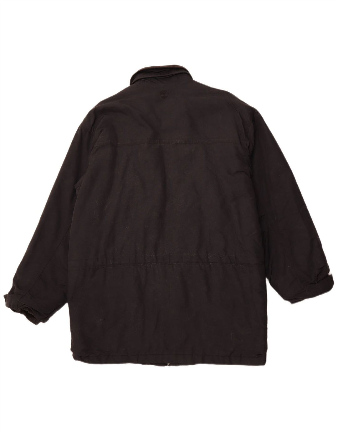 TIMBERLAND Herre Loose Fit Windbreaker Jacket UK 36 Small Black Nylon