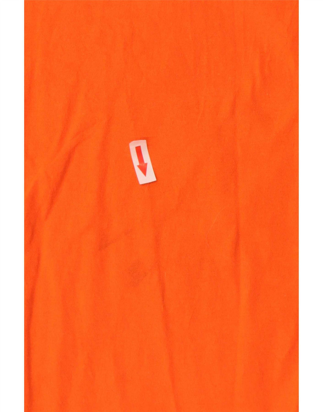Nike grafisk T-shirt top til mænd, stor orange bomuld