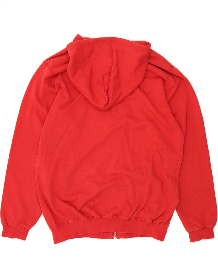 CHAMPION Mens Zip Hoodie Sweater Large Red Vintage Champion and Second-Hand Champion from Messina Hembry 